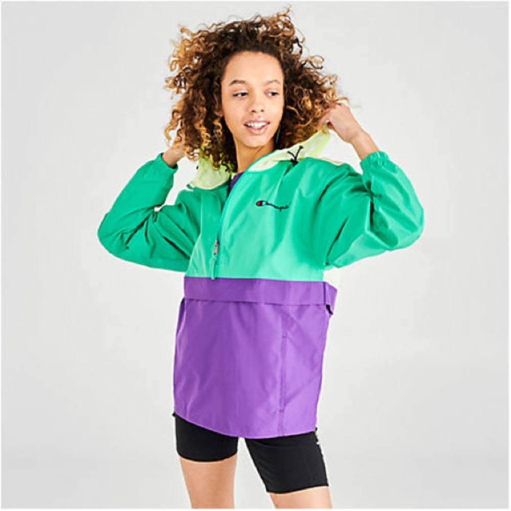 Champion Color Block Wind Breaker Jacket